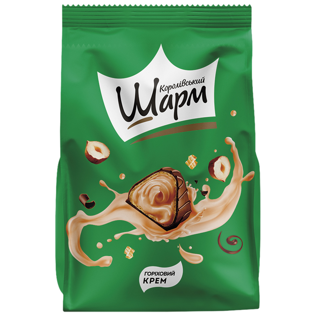 "Korolivsky Sharm" Gevulde wafelconfiserie met hazelnootvull