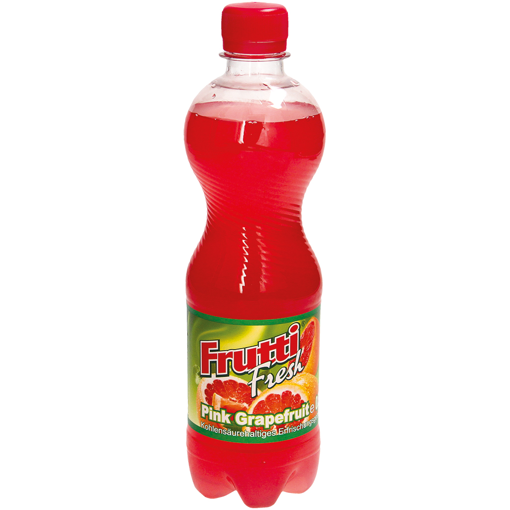 Koolzuurhoudende verfrissende drank "Roze Grapefruit" met Roze Grapefruitsap uit Roze Grapefruitsapconcentraat