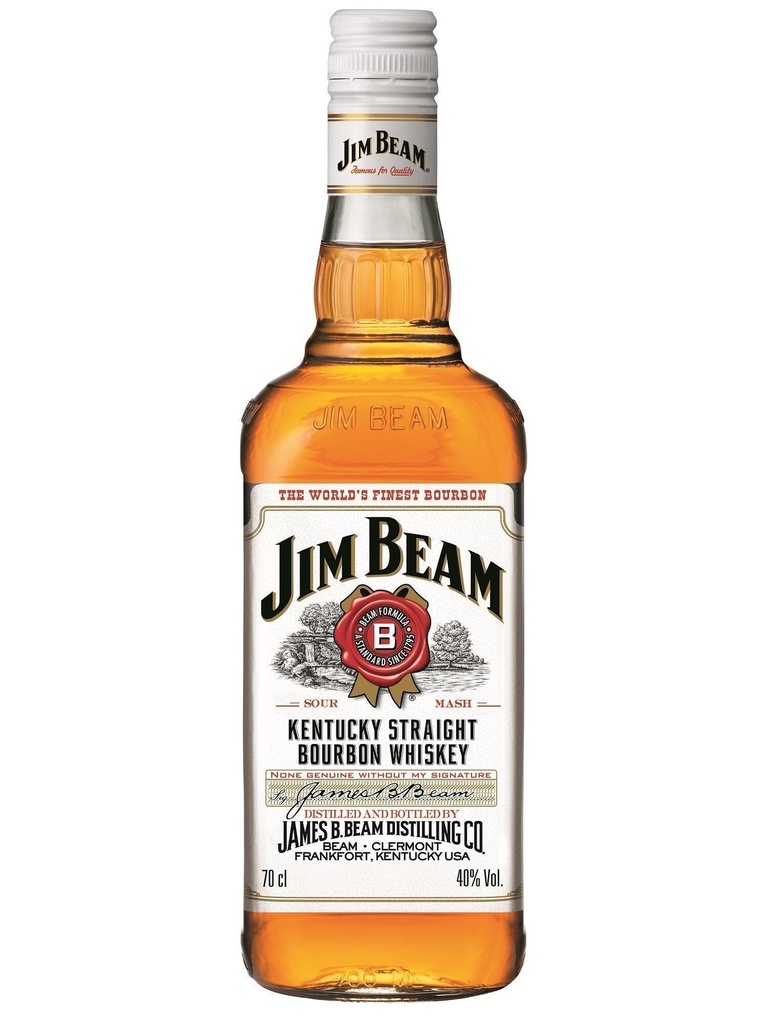 Jim Beam Bourbon Whiskey  40%  Alc. 0.7l
