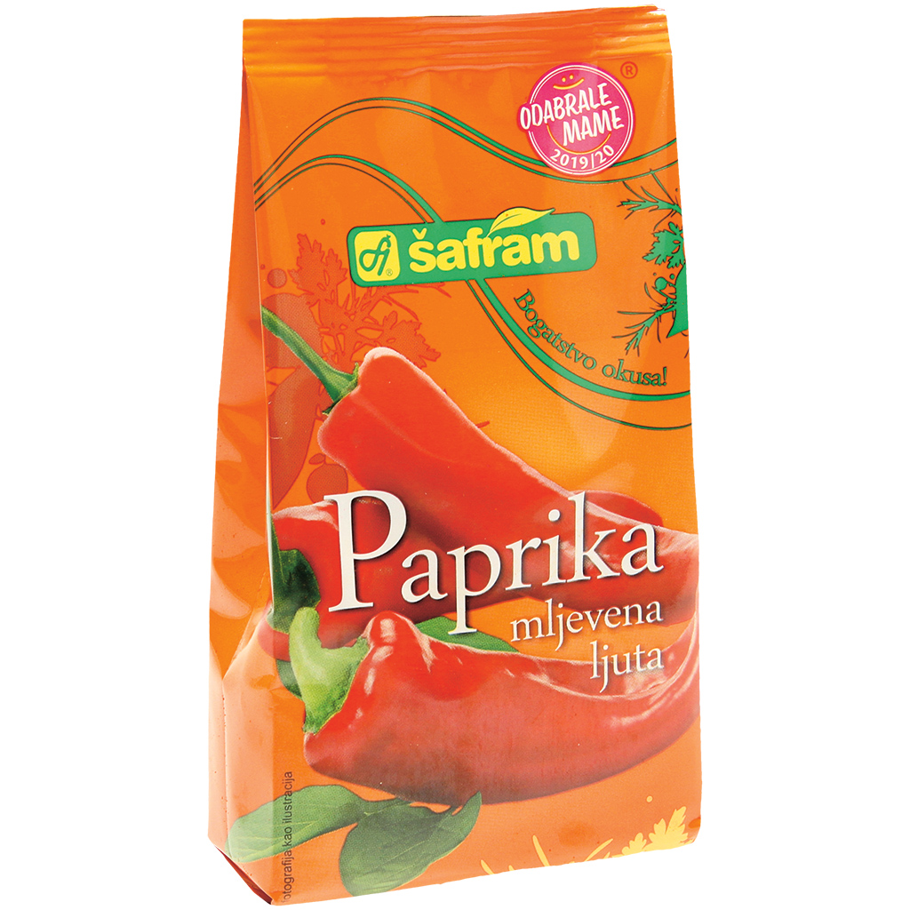 Paprikan poeder, scherp