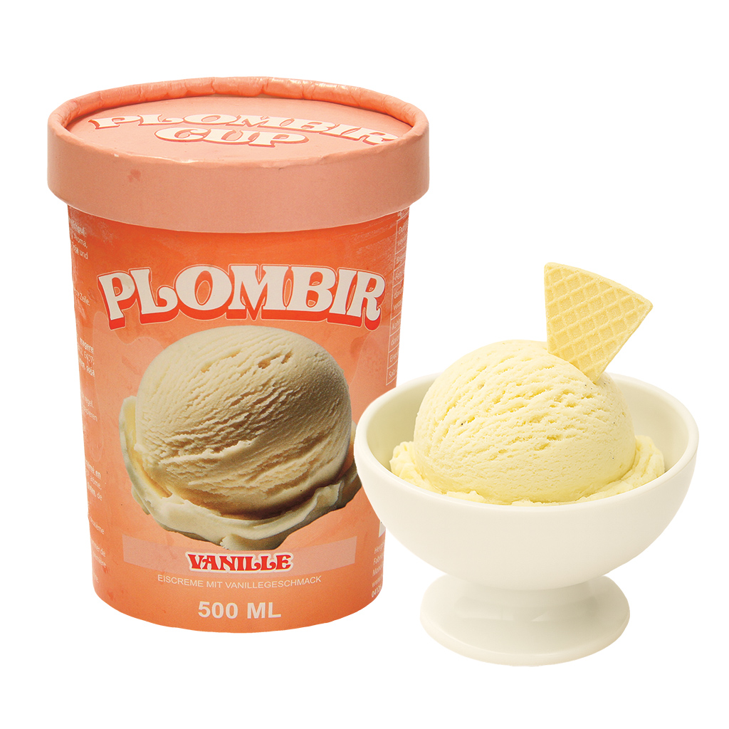 "PLOMBIR" Vanille-ijscreme