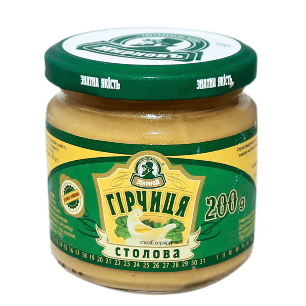 Zhyrnov tafelmosterd 200g