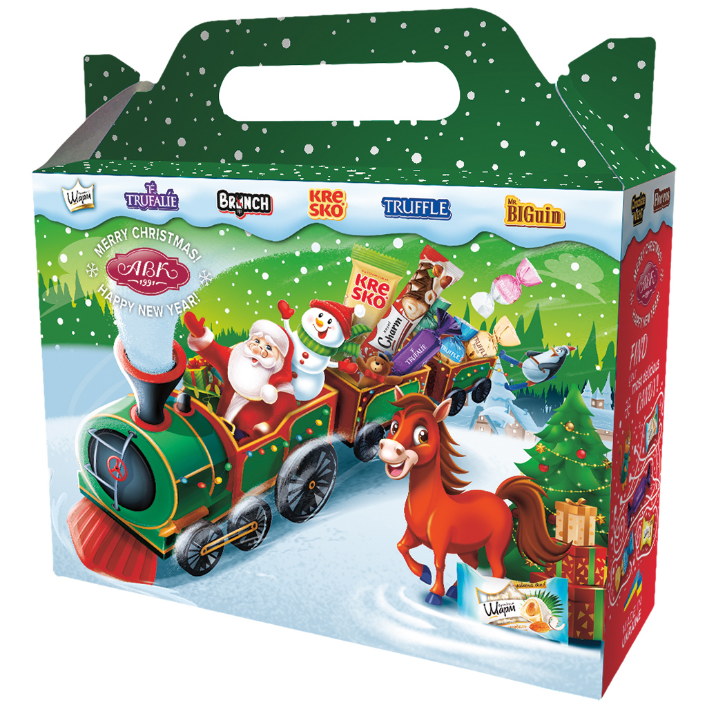 "AVK" Geschenk - Confiseriemix № 12 "Kersttrein"