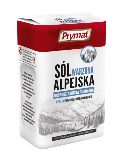 "Prymat" alpenzout fijnkorrelig gejodeerd