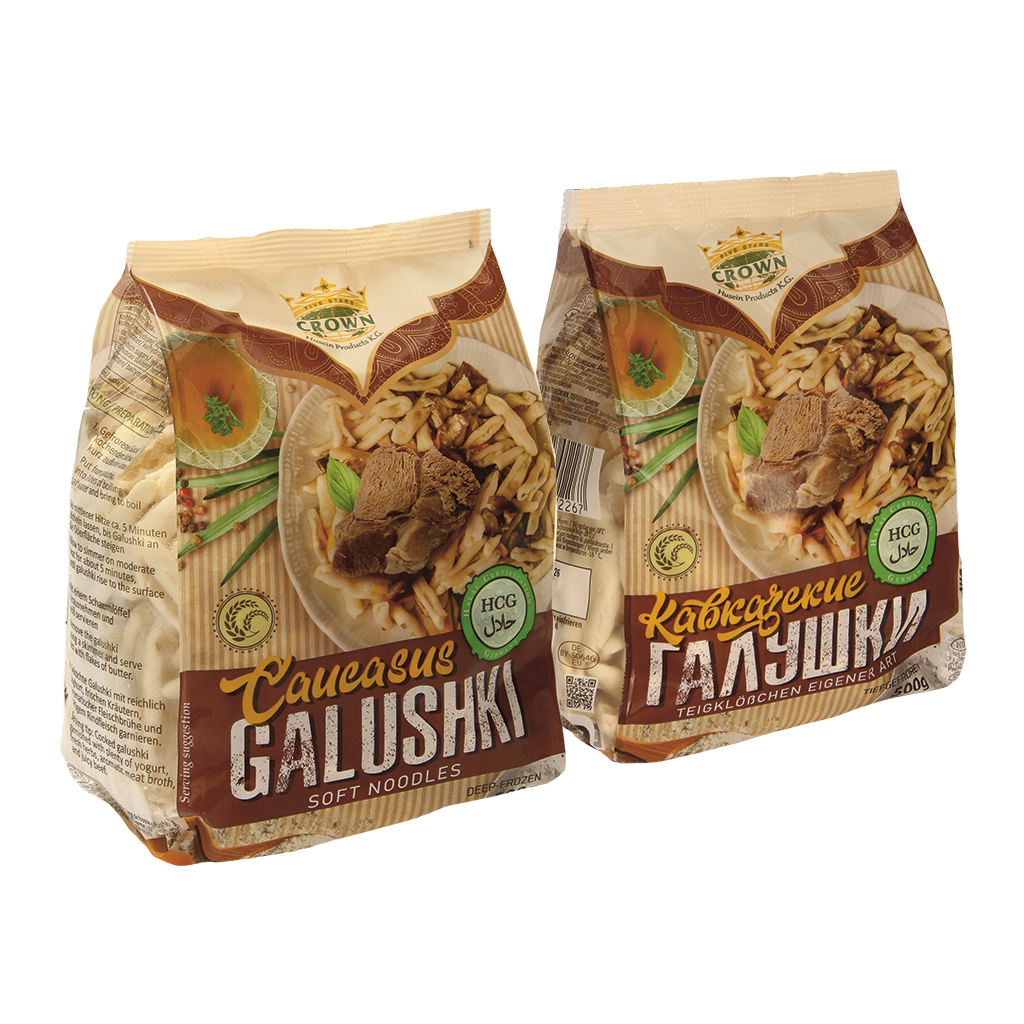 Halal Galushki Kawkazskie deegballetjes, diepgevroren