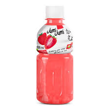 Aardbeiendrank met nata de coco 0,32l/24st Jumi Jumi