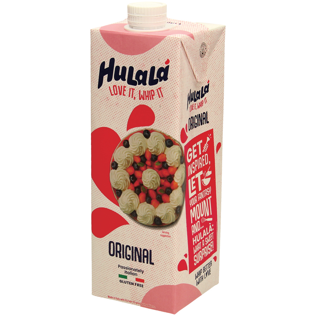 Ultrahoog verhitte gezoete opplant-based slagroombereiding