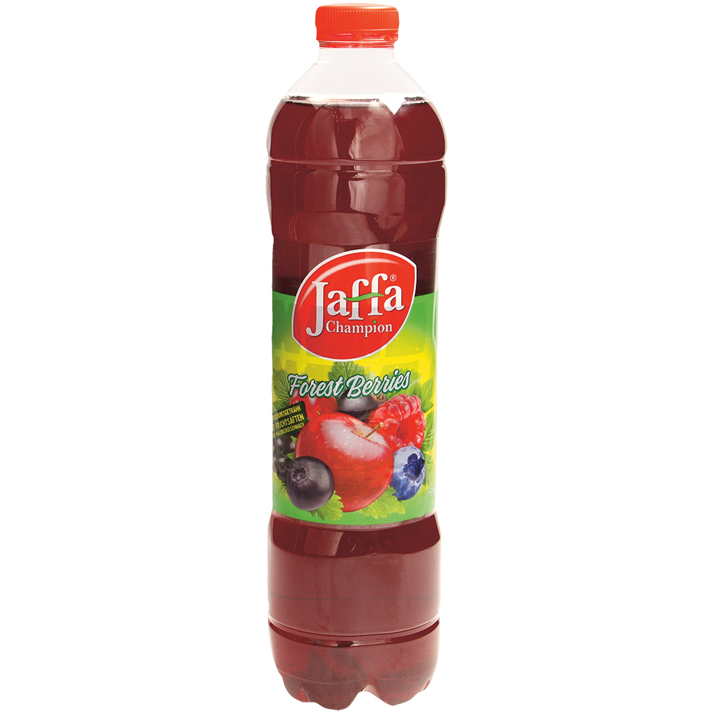 Verfrissingsdrank met fruitsappen en bosbessensmaak