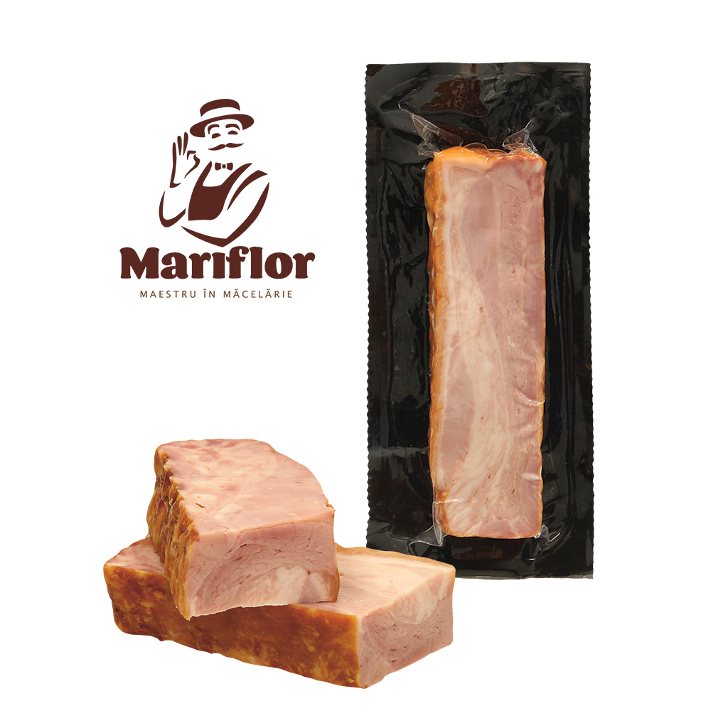 Mariflor-Bacon extra" Buikspeck, samengevoegd uit vleessnede