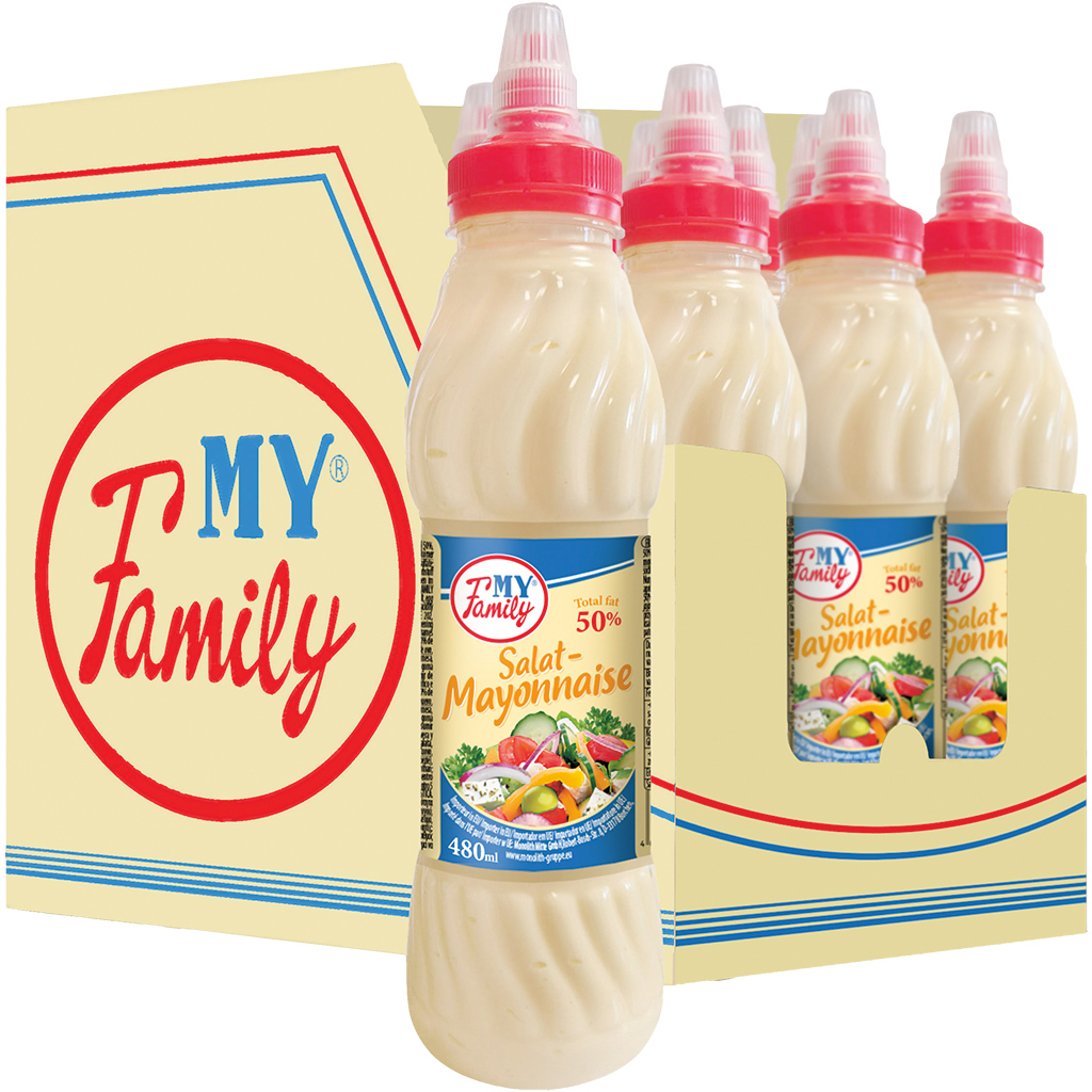 "Mijn Familie" Salademayonaise 50% Vetgehalte