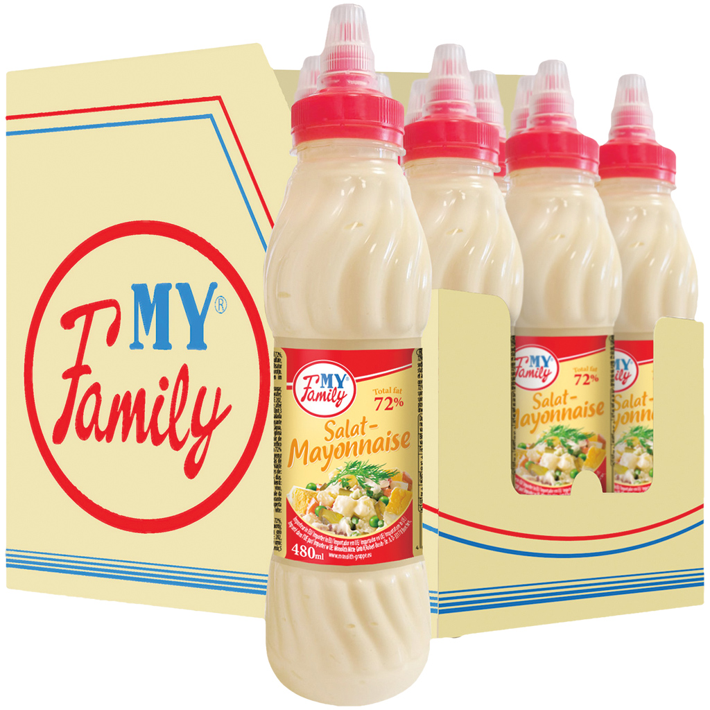 "MY FAMILY" Salademayonaise 72% Vetzuilgehalte