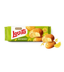 Roshen Lovita blondie brownie koekjes citroen 152g