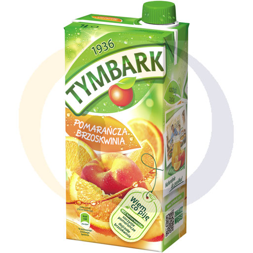 Drink pomar-perzik. 1,0l/ 12st E Tymbark