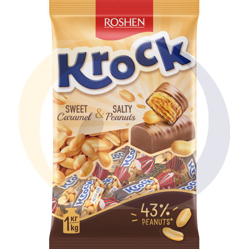 Krock Snoepjes Met Pinda's 1,0kg / 8stuks Roshen