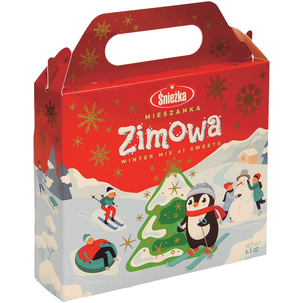 Chocolade omhulde snoepmix. Chocolade bevat naast cacaoboter