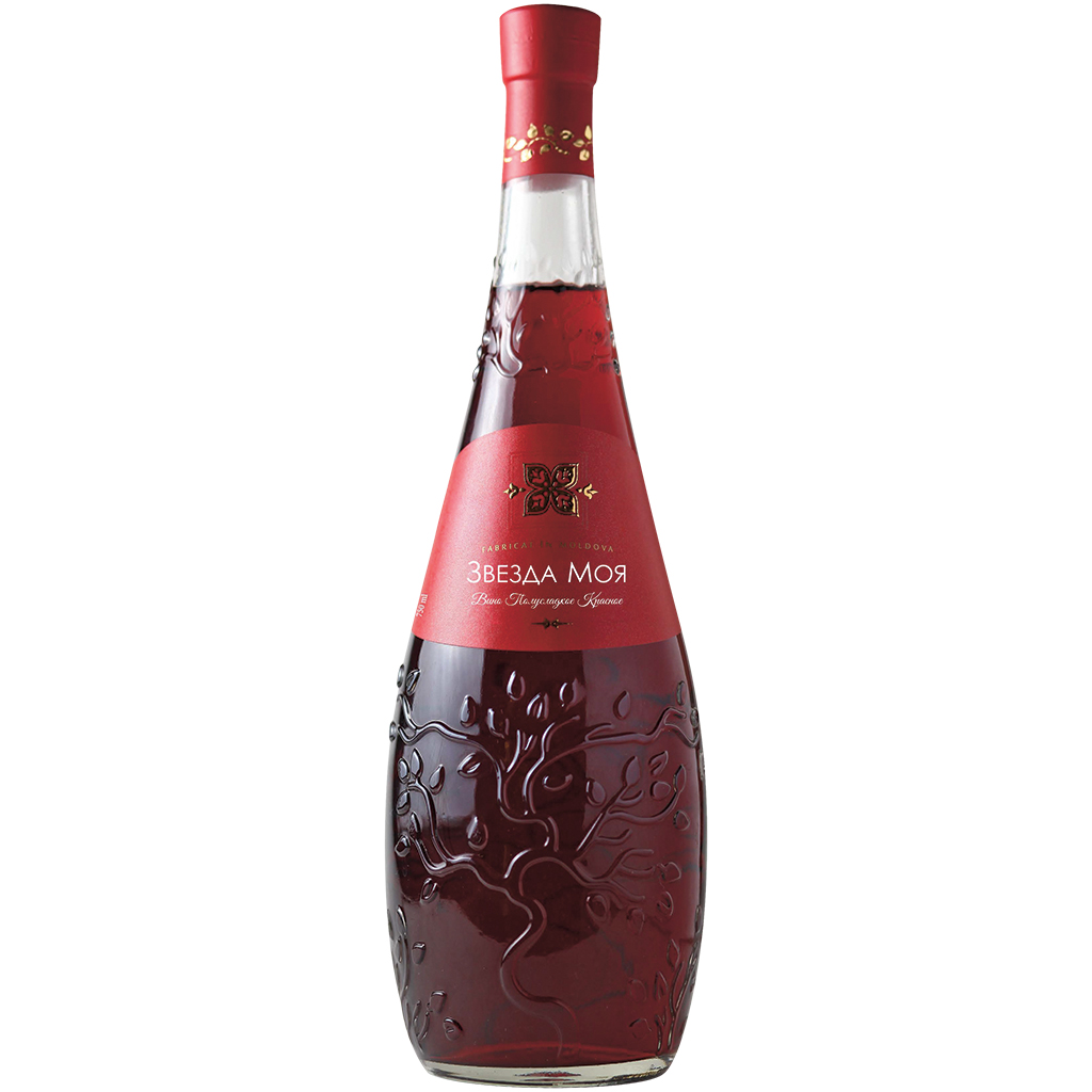 "ZWEZDA MOYA" zoete rode wijn