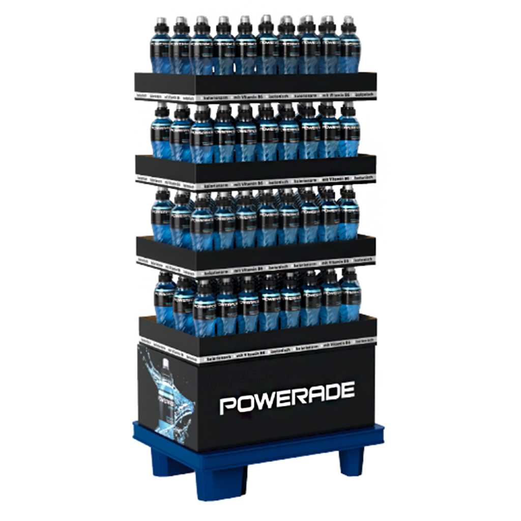 Verfrissend drankje Powerade Sports Mountain Blast 144-stuks