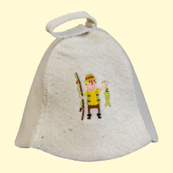 Saunahoed Visser vilt, H – 26 cm