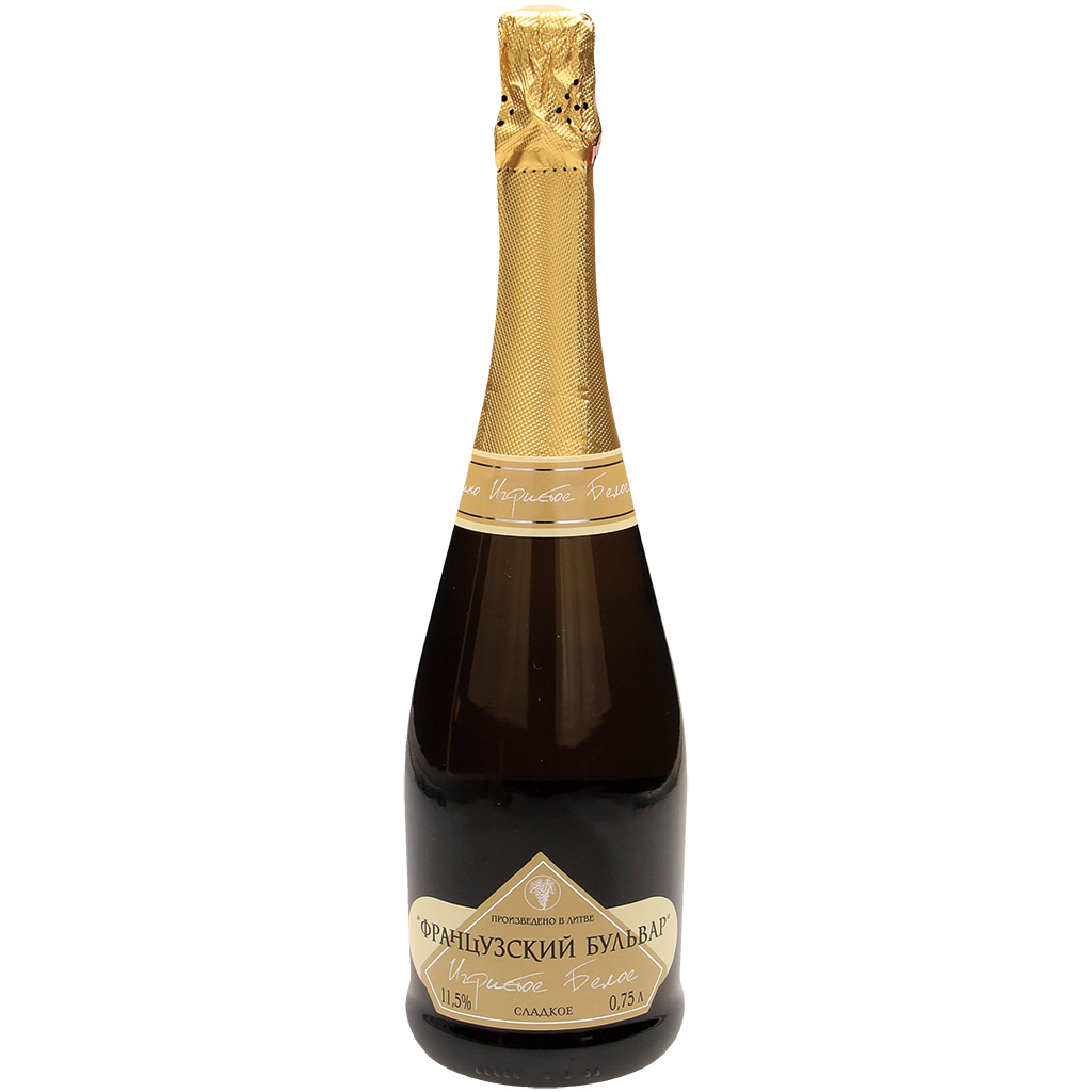 Schaumwijn uit Litouwen, wit, mild, 11,5% vol.