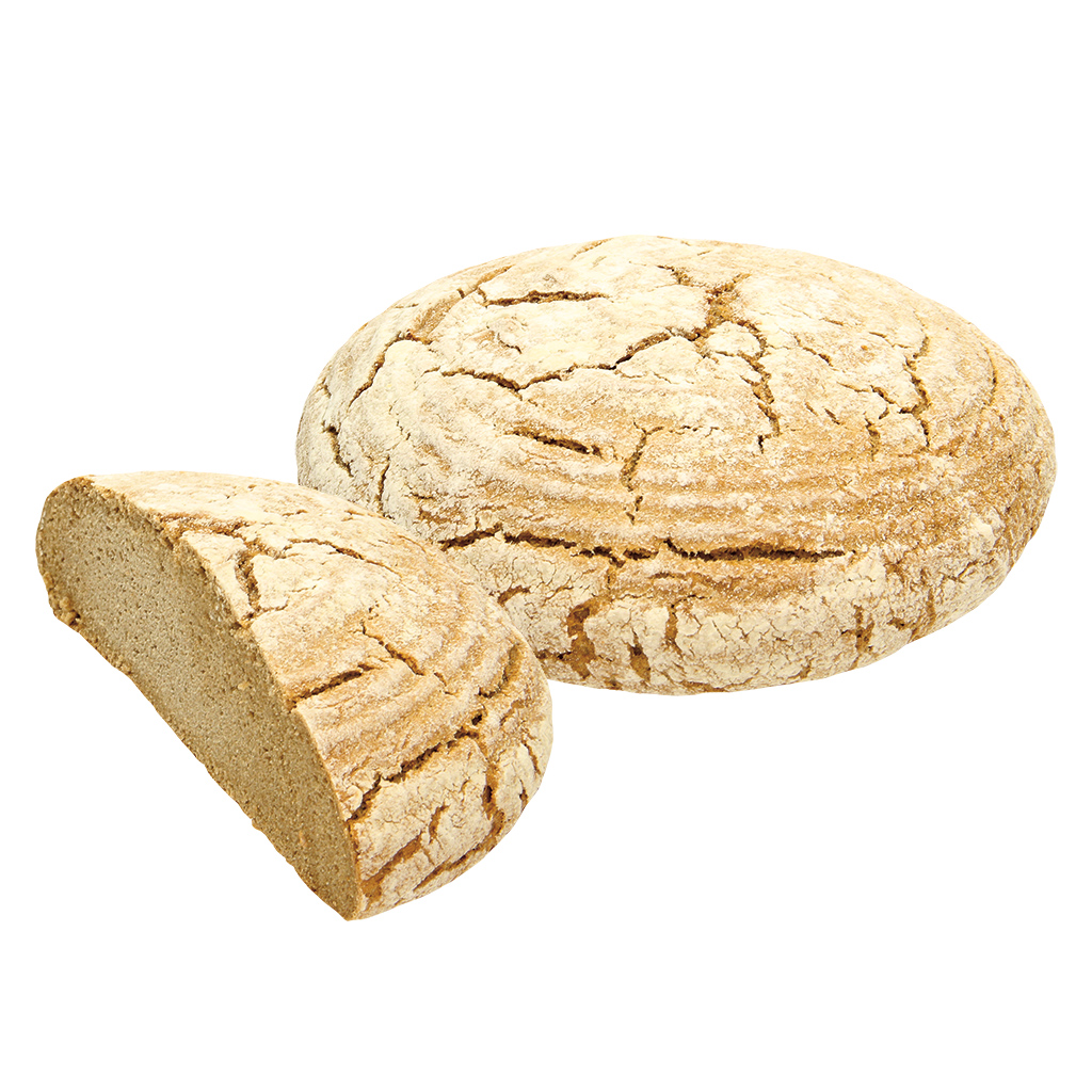 Brood van tarwe- en boekweitmeel