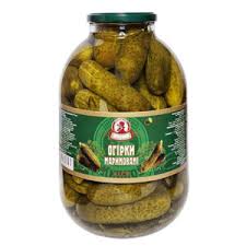 Zhyrnov augurken 9–12cm 1850g