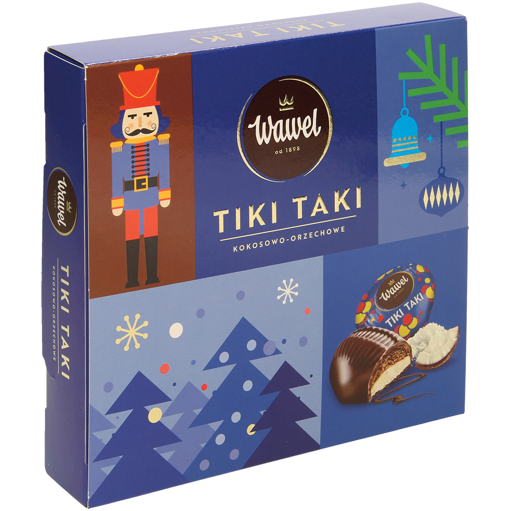 "Tiki Taki" Pralines met pindakaas- en kokoscrèmevulling (56
