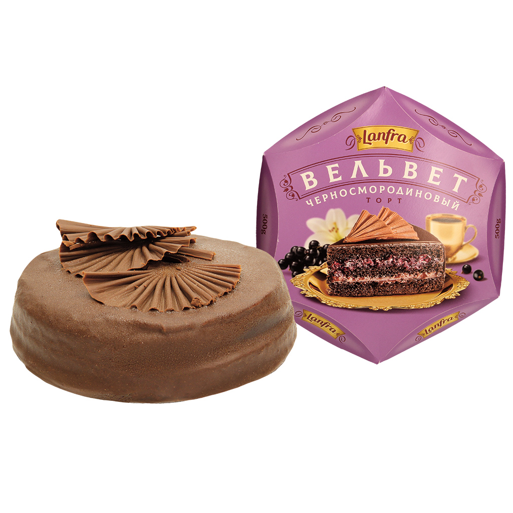 Taart van luchtig deeg met chocoladesmaak, met verschillende