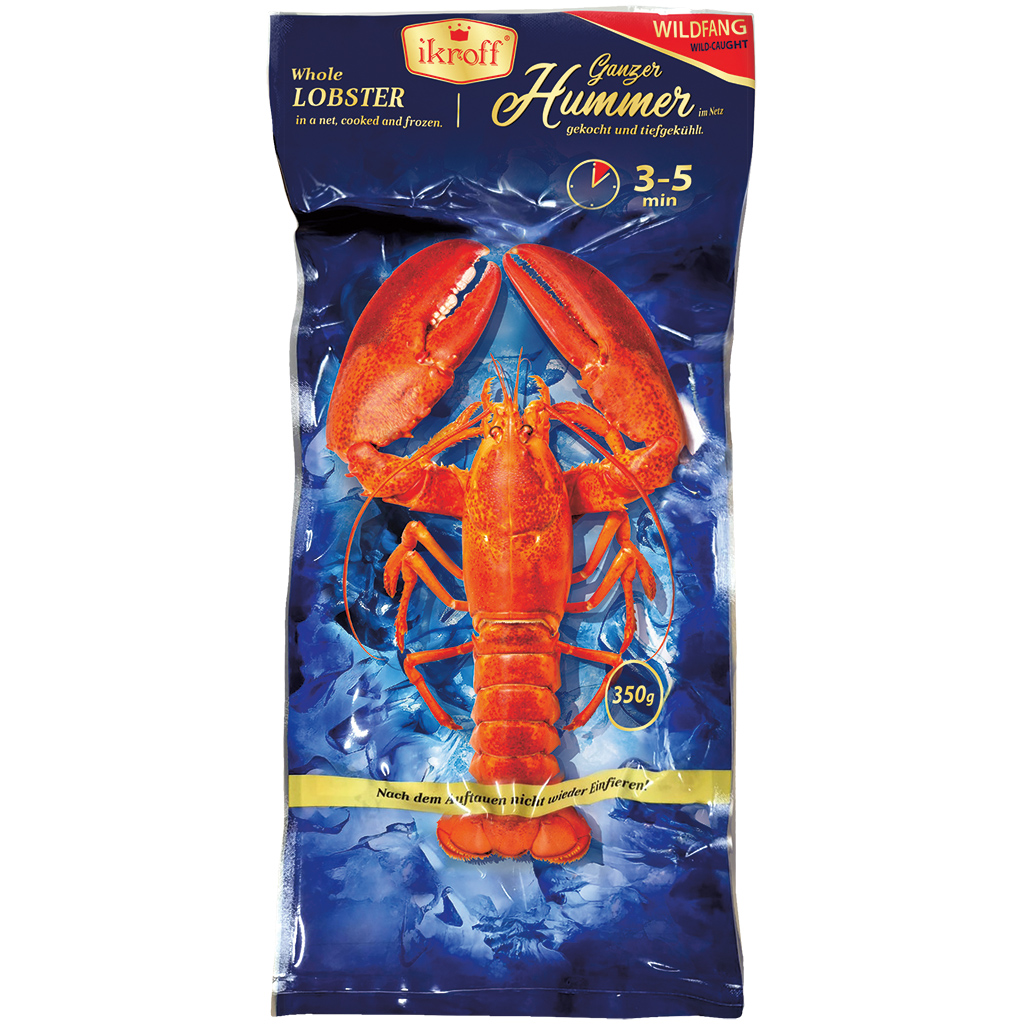 "IKROFF" Лобстер целый, вареный