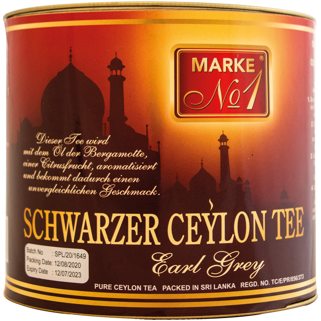 Zwarte Ceylon-thee aroma