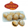 Koekjes van zoet deeg met vulling