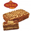 Chocolade biscuittaart “Karamel en pinda”