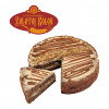 Chocolade biscuittaart “Karamel en pinda”