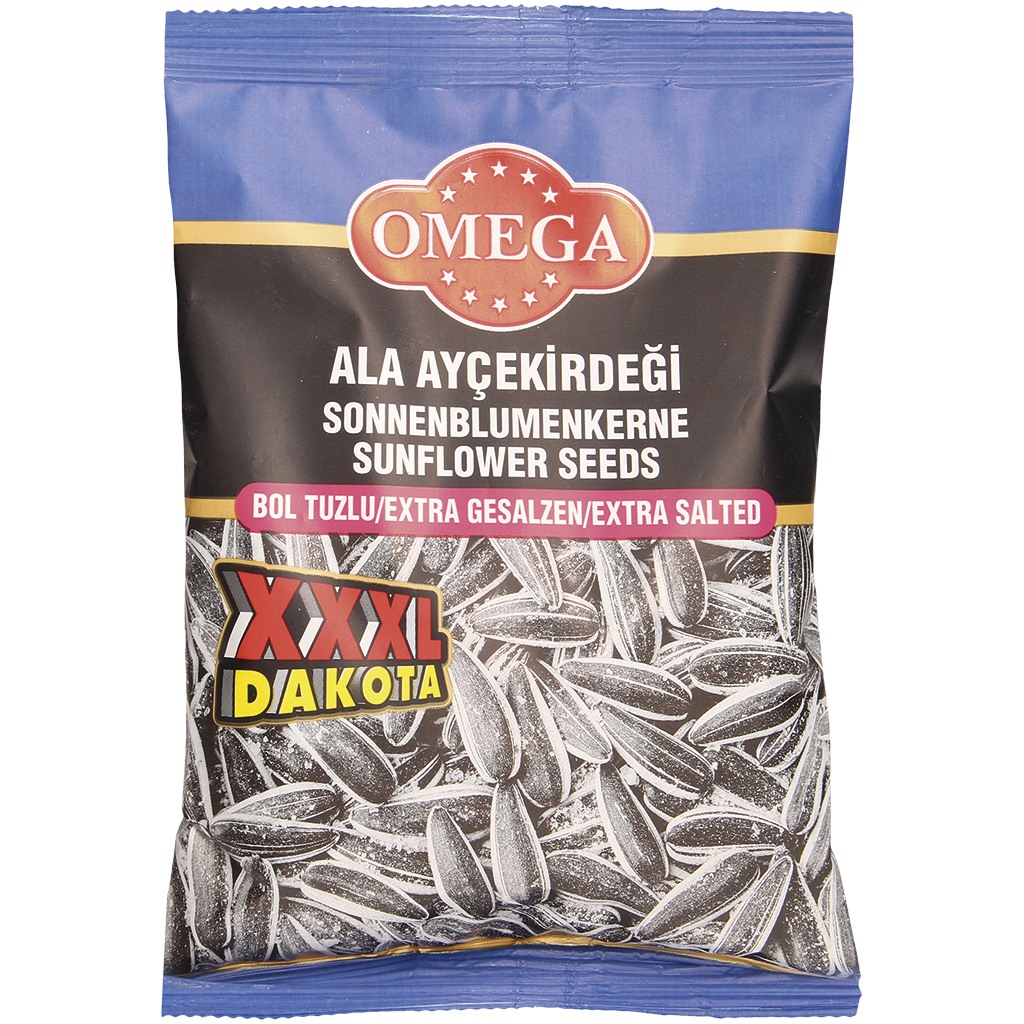 "Omega" Zonnebloempitten in de schil gezouten