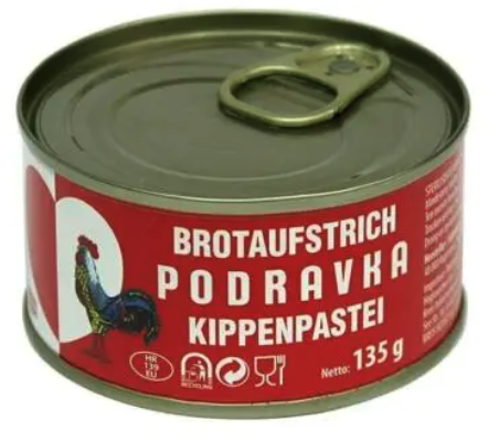 Podravka - Kippenpate (Halal) 135g