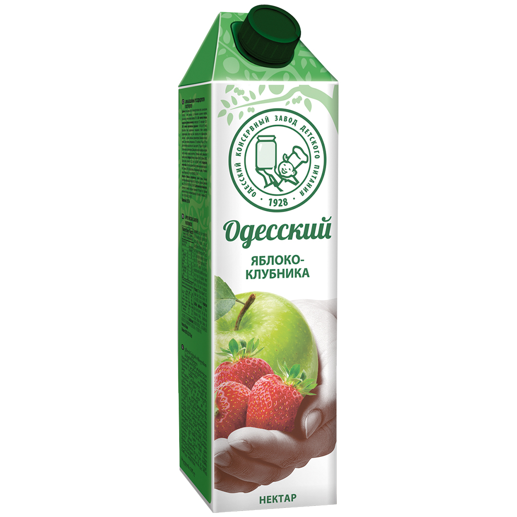 Яблочно-клубничный  напиток