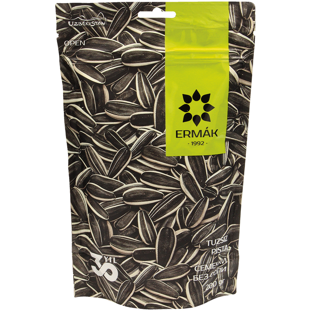 Zonnebloempitten met schil, geroosterd