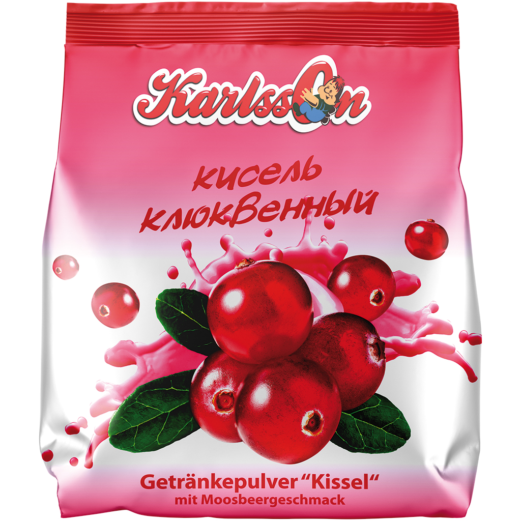 Сухой клюквенный кисель
