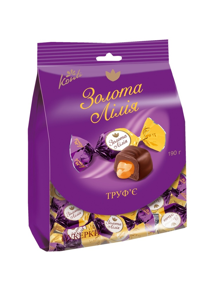 "GOLDEN LILY" Конфеты "Золотая Лилия" Труфье