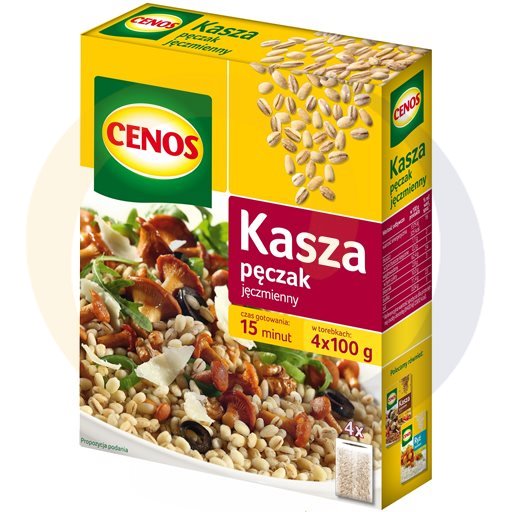 Cenos Parelgort 400 g (4 Zakjes)