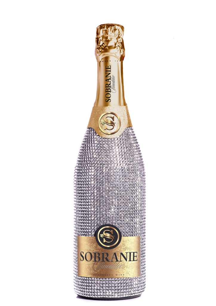 SOBRANIE - Sekt, Wit, halfdroog, 12% vol.