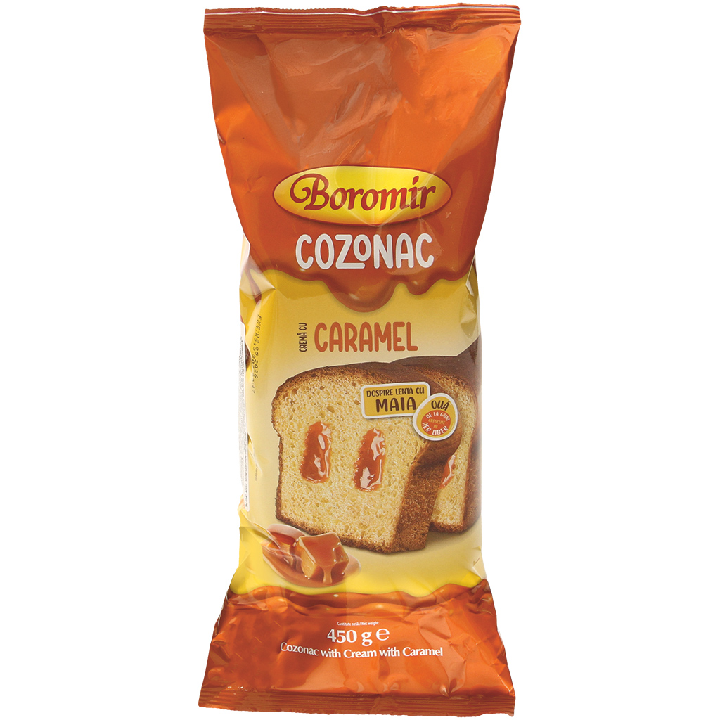 Сдобная выпечка с 30% кремовой начинкой со вкусом карамели