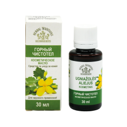 Herbal Traditions Косметичсекое масло Горный чистотел, 30 мл