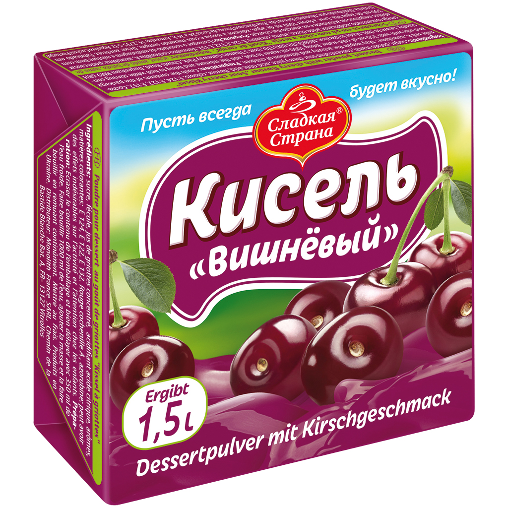 Dessertpoeder met kersensmaak