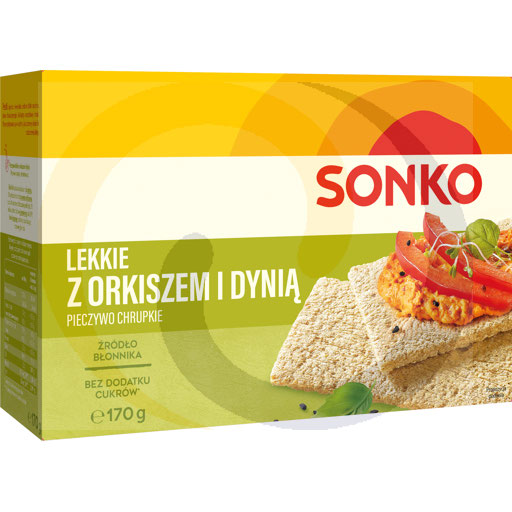 Сухари Sonko Light с полбой и тыквой 170 г