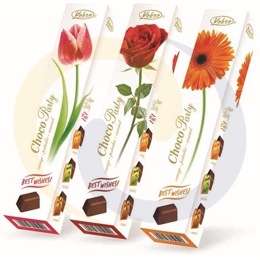 Vobro Pralines Choco party beste wensen 75g