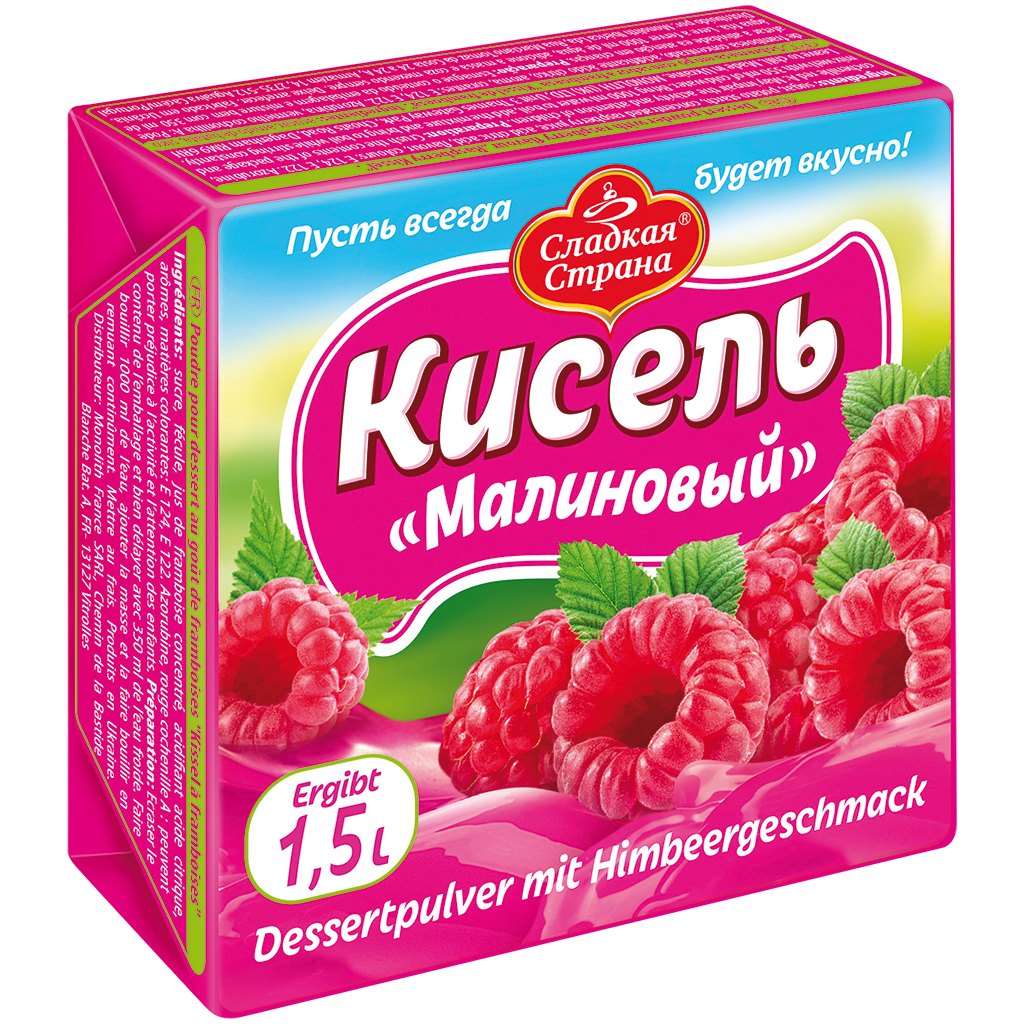 "SLADKAYA STRANA" Кисель Малиновый