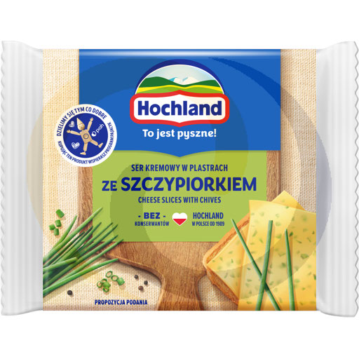 Hochland met Bieslook Verwerkt Kaas Plakjes 130 g