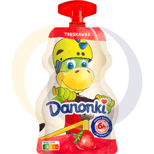 Danone Danonki Aardbei Hüttenkäse 70g