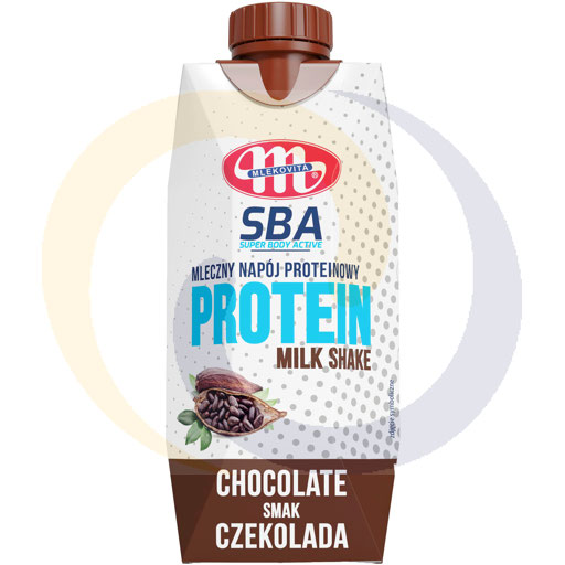 Mlekovita Super Body Active Chocoladesmaak Eiwitdrank 350 g