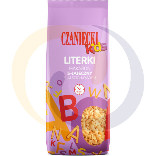 Kids 5-ei pasta letters 250g/14st Czanieckie